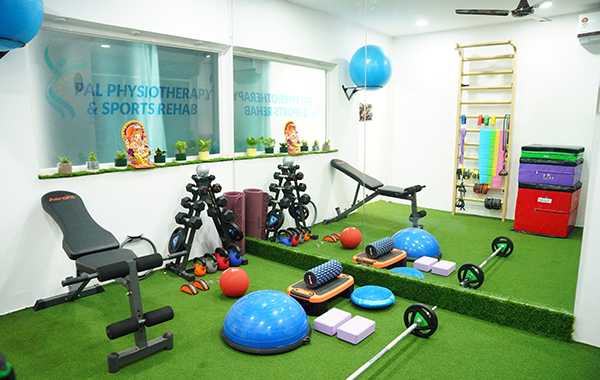 Exercise Rehab Area at PAL Physiotherapy Kondapur