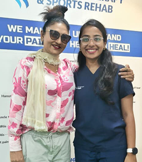 Dr. Bhuvana with Ramya Sri